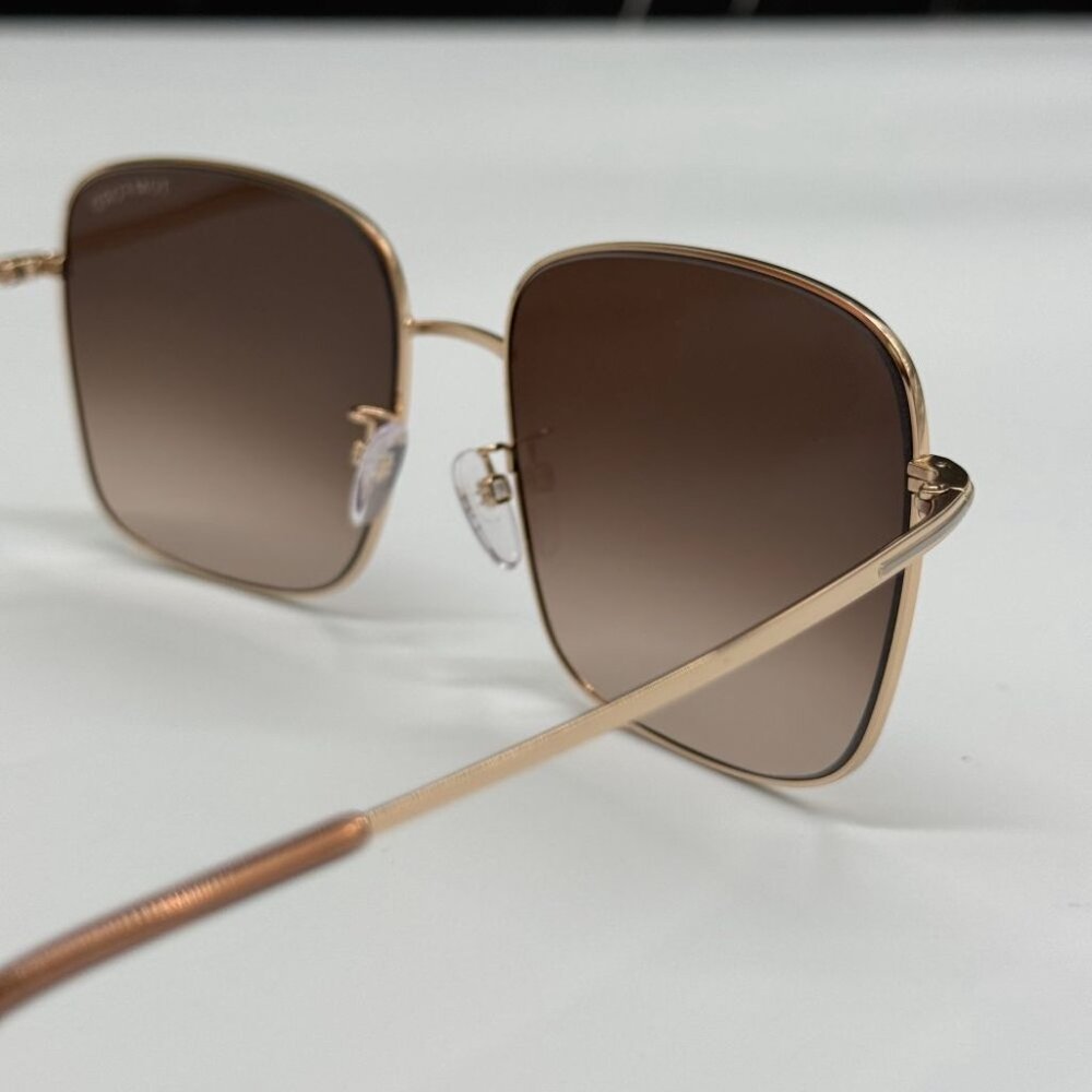 NEW TOM FORD TF894/K 28F WOMEN SQUARE SUNGLASSES TOM FORD FT0894/S 28F - Picture 6 of 11